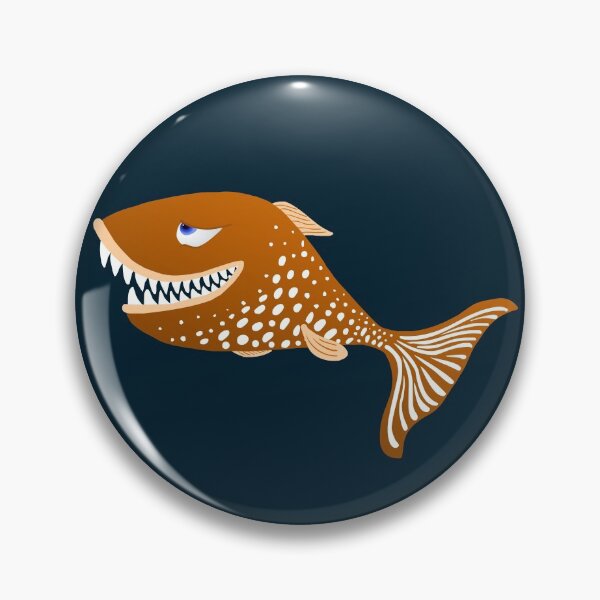 Item preview, Fish Evil Smile designed and sold by Roy Store.