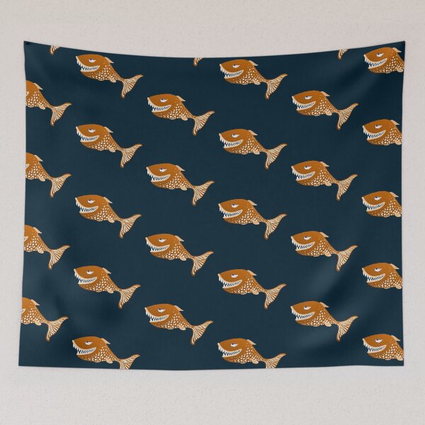 Item preview, Fish Evil Smile designed and sold by Roy Store.