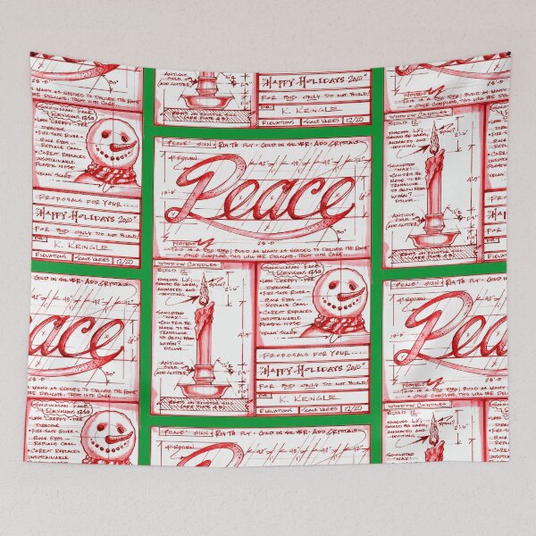 Item preview, A Holiday design for Peace designed and sold by KJTcreative.