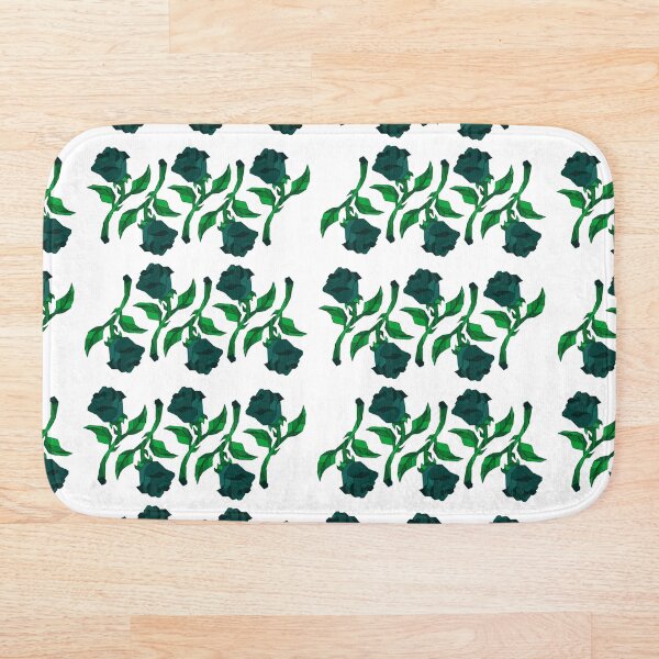 Item preview, Rosas turquesas con hojas verdes designed and sold by Humera Mahmood.