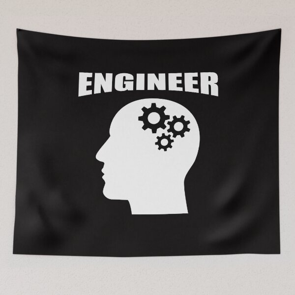 Item preview,  Engineer, but still humble merch designed and sold by Wanderers'  Arcadia.
