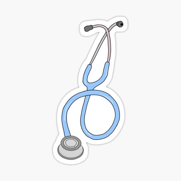 Item preview, Stethoscope - ceil blue designed and sold by bayleft.