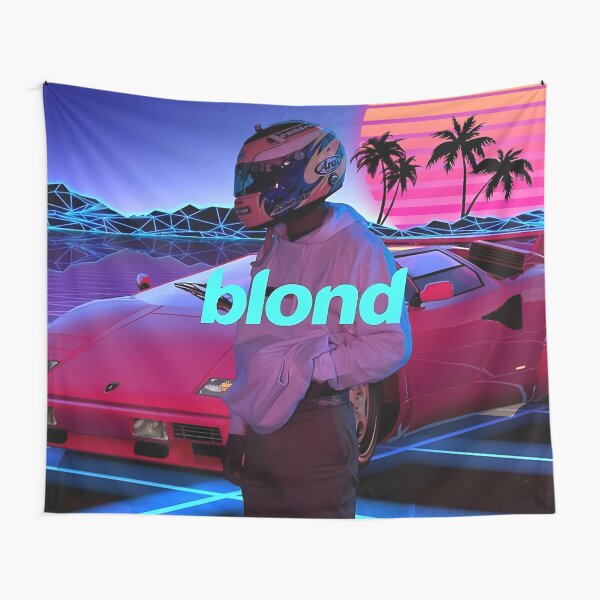 Blonde retrowave Tentures