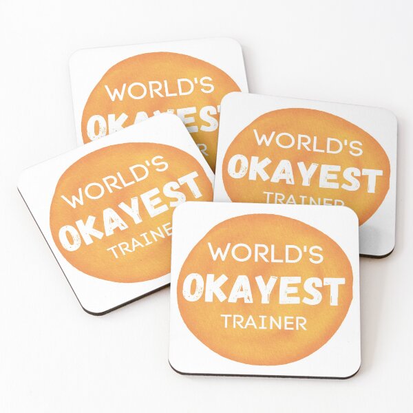 Item preview, World's Okayest Trainer designed and sold by sherwinc.