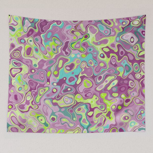 Item preview, Colorful Abstract Liquid Effect Pattern designed and sold by Aysel's Designs.