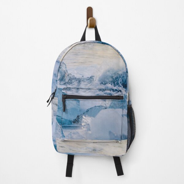 Item preview, Ice Blue Ocean Diamond Beach designed and sold by BerryvineImage.