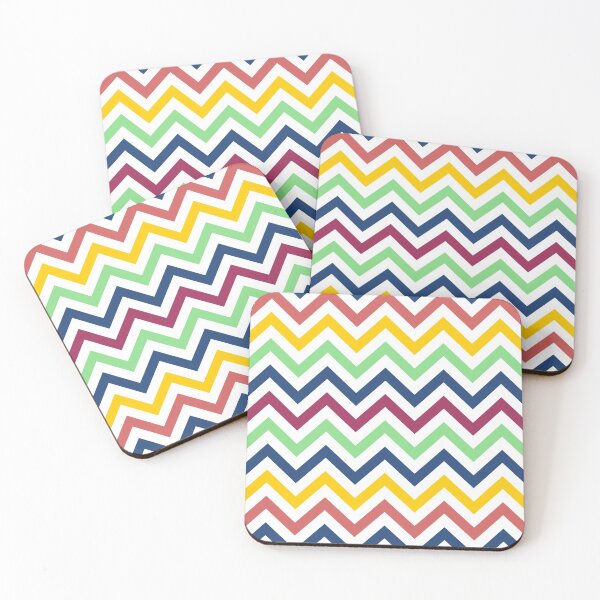 Item preview, Colorful chevron cool concept pattern designed and sold by likebakerdo.
