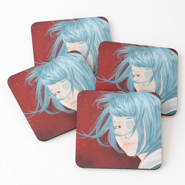 Item preview, Rei Ayanami Portrait designed and sold by RedCoco-Studios.