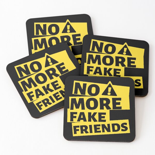 Item preview, No more fake friends designed and sold by Raseelvm.