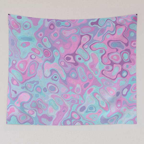 Item preview, Colorful Abstract Liquid Effect Pattern designed and sold by Aysel's Designs.