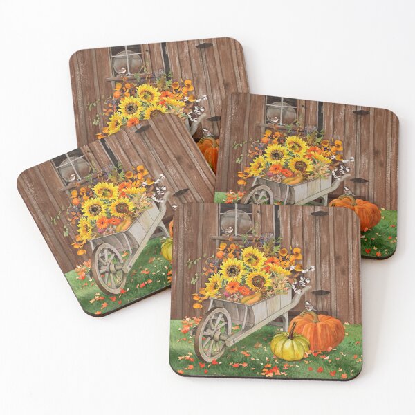 Item preview, Fall Wheelbarrow designed and sold by Lynnea Washburn.
