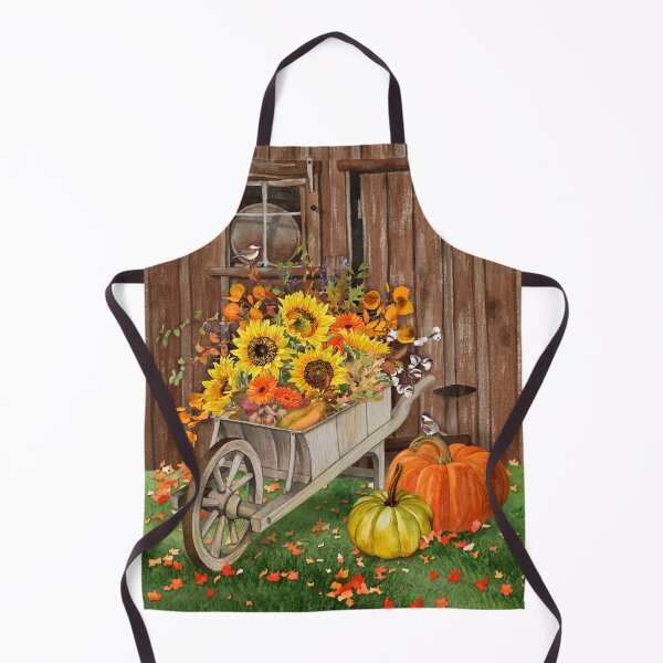 Item preview, Fall Wheelbarrow designed and sold by Lynnea Washburn.