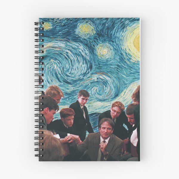 Item preview, Dead Poets Society Starry Night Poster designed and sold by Gothicrelics.