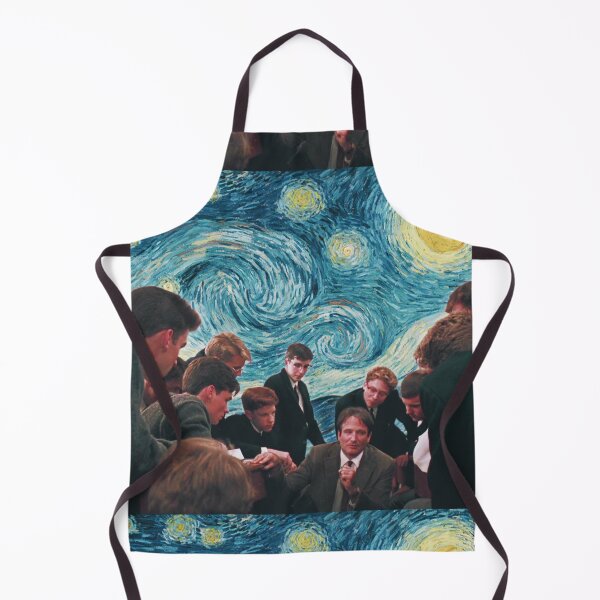 Item preview, Dead Poets Society Starry Night Poster designed and sold by Gothicrelics.