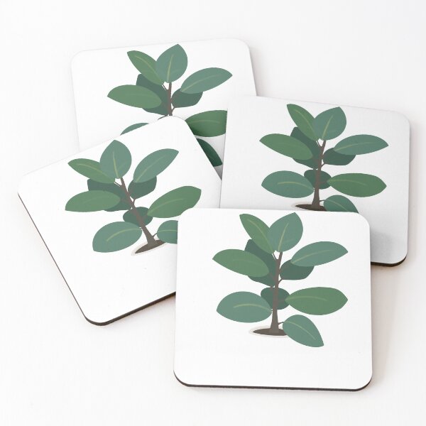 Item preview, Rubber plant print designed and sold by LucyfromMilol.