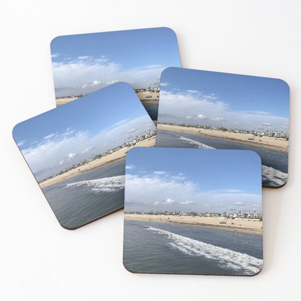 Item preview, Seal Beach from Pier designed and sold by carolinecourter.