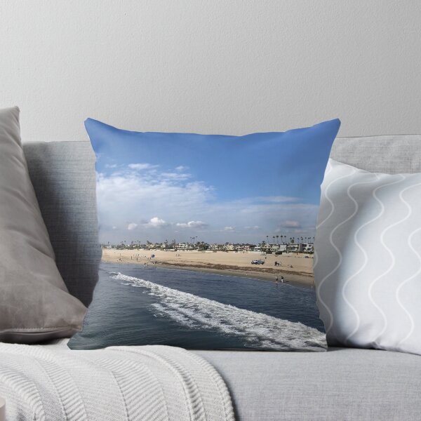 Item preview, Seal Beach from Pier designed and sold by carolinecourter.