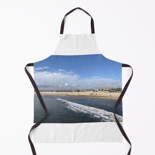 Item preview, Seal Beach from Pier designed and sold by carolinecourter.