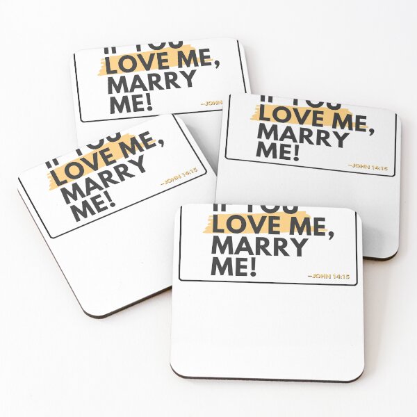 Item preview, If you love me, marry me! designed and sold by realdesign88.