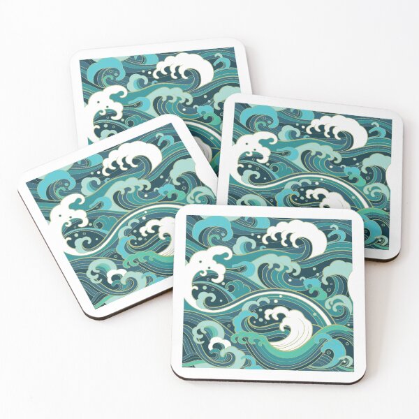 Item preview, Waves Crashing Starboard Side / Pattern designed and sold by slexskee.