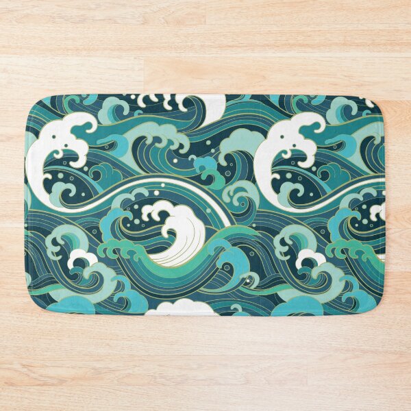 Item preview, Waves Crashing Starboard Side / Pattern designed and sold by slexskee.