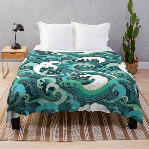 Item preview, Waves Crashing Starboard Side / Pattern designed and sold by slexskee.