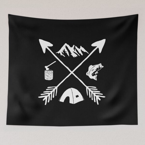 Item preview, Camping Outdoors Wilderness Adventure Hiking Gift designed and sold by MintedFresh.