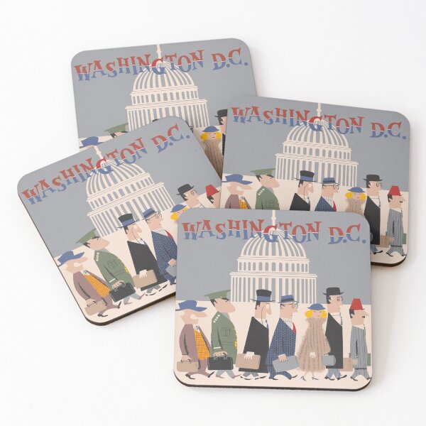 Item preview, Washington DC poster designed and sold by JanuaryLemon.