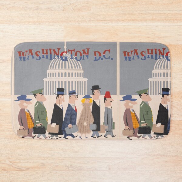 Item preview, Washington DC poster designed and sold by JanuaryLemon.