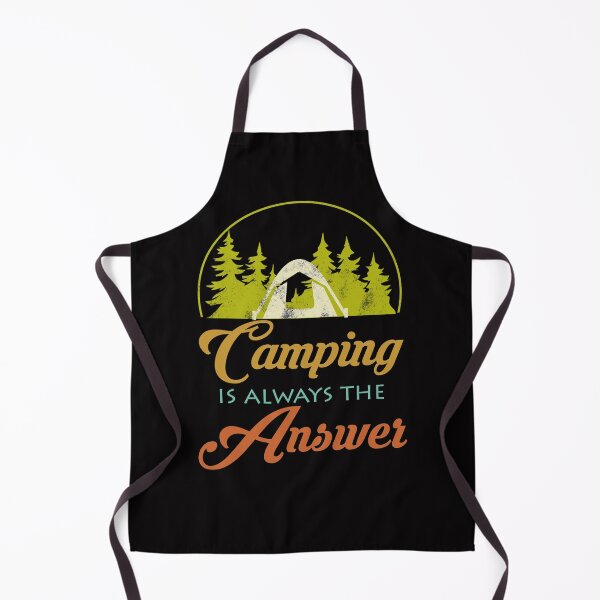 Item preview, Retro camping saying nature designed and sold by Imutobi.