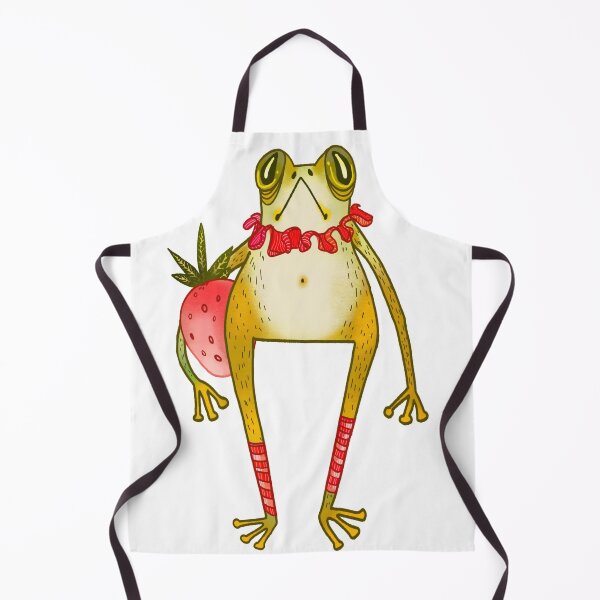 Item preview, Strawberry frog designed and sold by MyYellowBird.