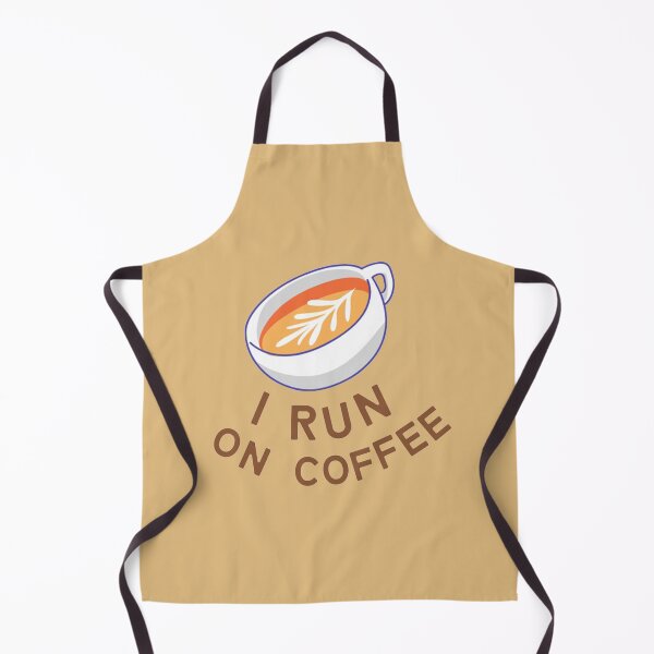 Item preview, I Run on Coffee designed and sold by mydoodlesateme.