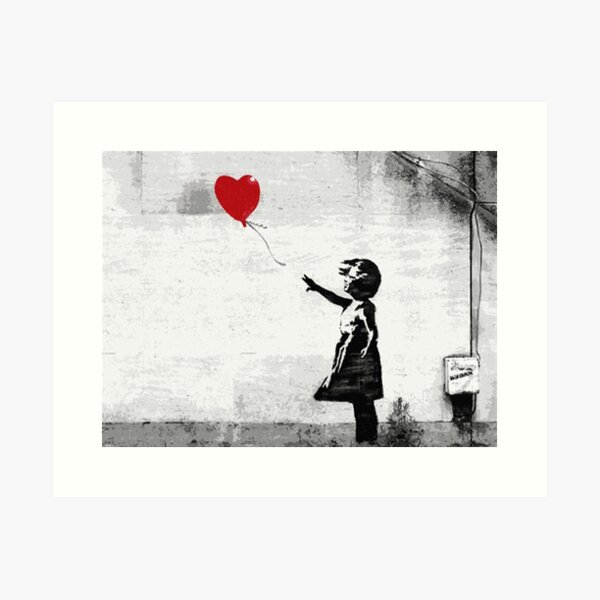 Item preview, Banksy - Balloon Girl designed and sold by KillerJeko.