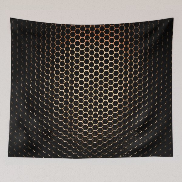 Item preview, Grid gold pattern. Minimalist. designed and sold by Rui Valverde.