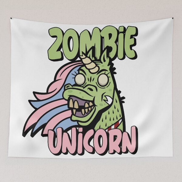 Item preview, Zombie Unicorn - Halloween 2020 Zombiecorn Design designed and sold by Giacob.