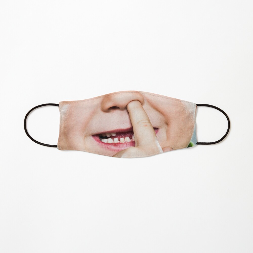 Funny Booger Nose Picker Kid Mask | Mask