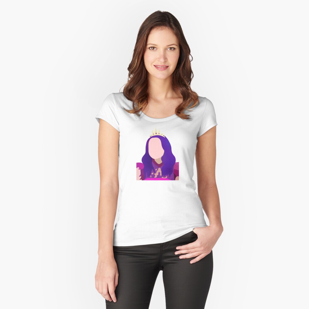 Item preview, Camiseta entallada de cuello ancho designed and sold by camitrejo.