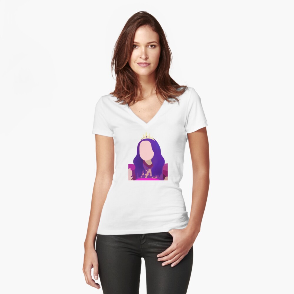Item preview, Camiseta entallada de cuello en V designed and sold by camitrejo.