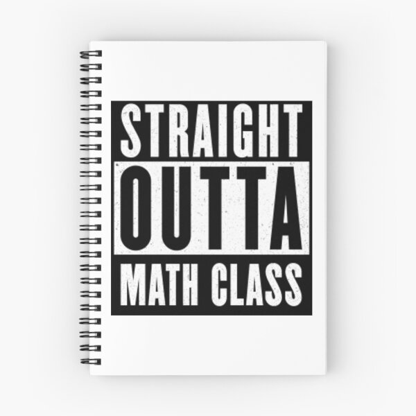Item preview, Straight Outta Math Class designed and sold by passiveisopod.