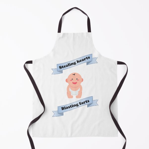 Item preview, Stealing hearts and blasting farts cute baby blue banner designed and sold by Deegital18.