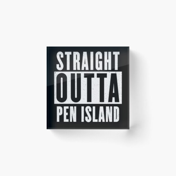 Artikelvorschau, Gerade Outta Pen Island entworfen und verkauft von passiveisopod.