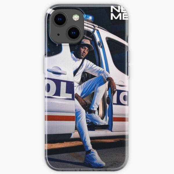 negrito mbappe Coque souple iPhone