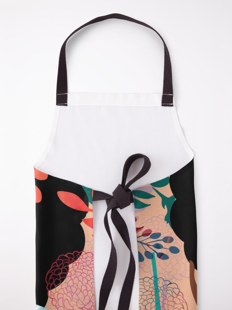 Alternate view of Chrysanthemums in November Apron