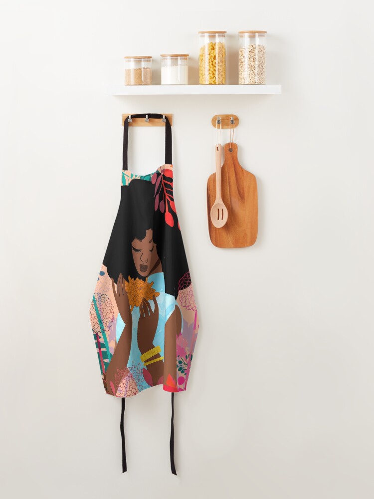 Alternate view of Chrysanthemums in November Apron