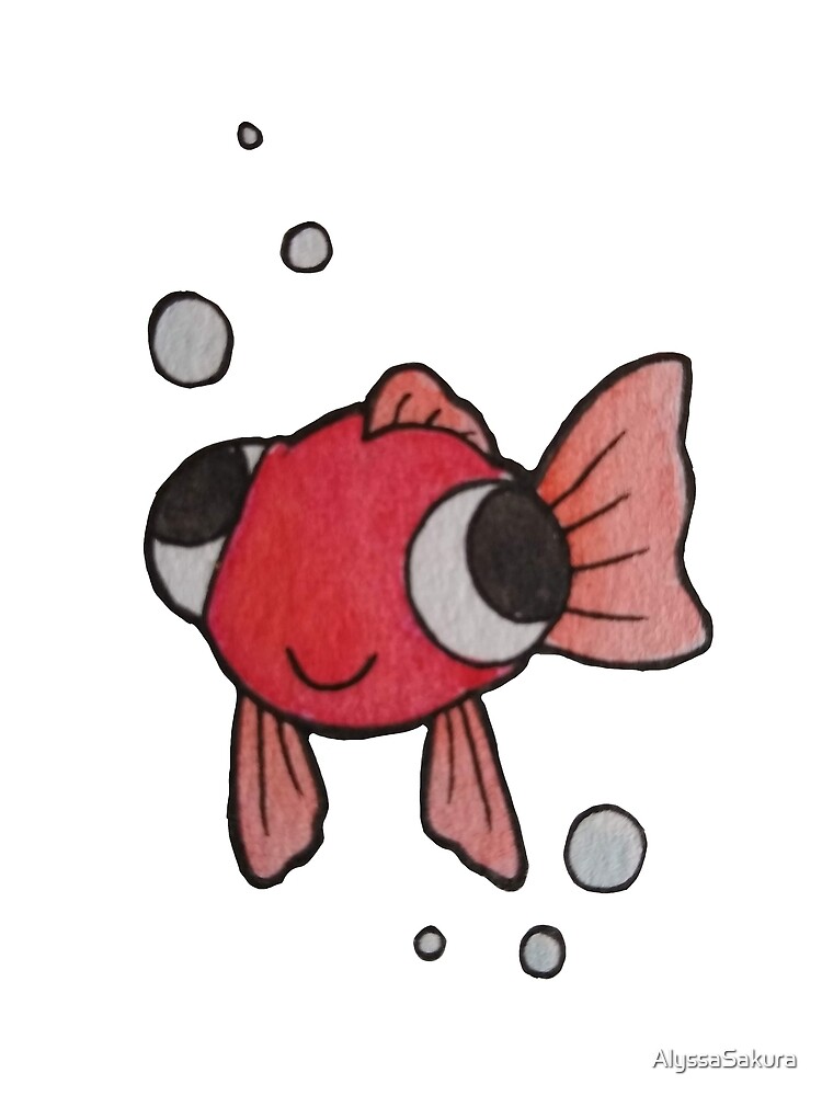 "Bubble Fish" Poster for Sale by AlyssaSakura Redbubble