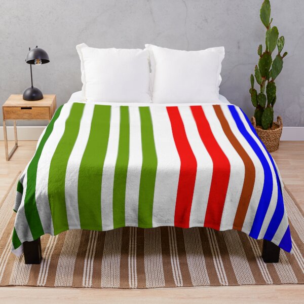Item preview, Red white blue and green stripes designed and sold by VWDigitalPaint.