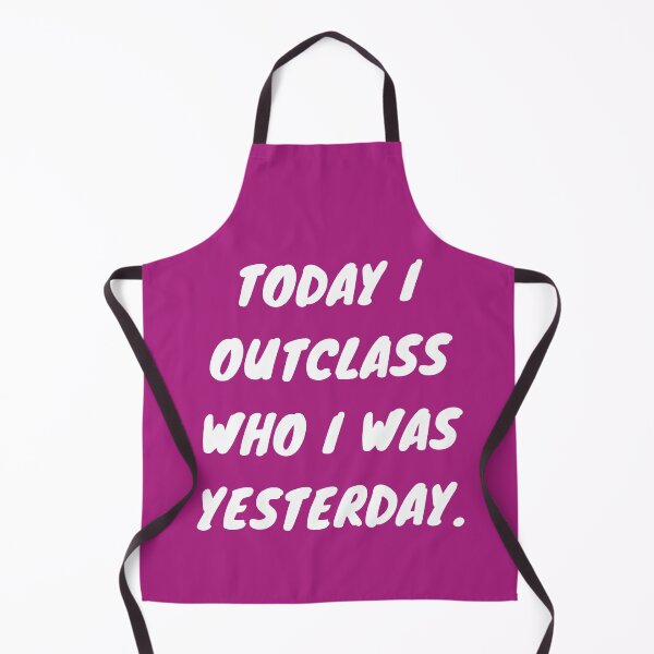Item preview, Today I Outclass Who I Was Yesterday: Purple Selection designed and sold by Intuitive Engines Apparel Co..
