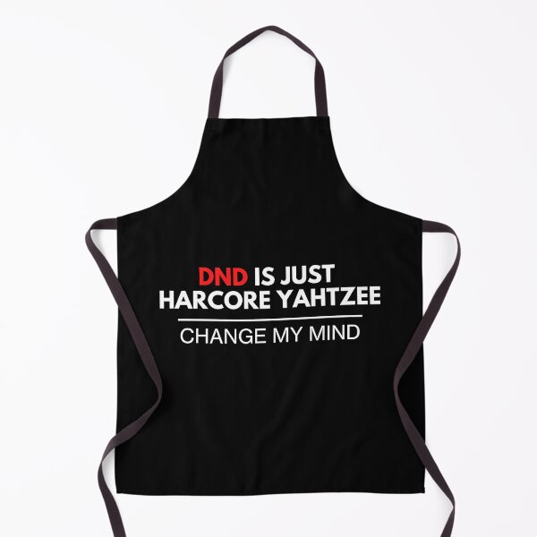 Item preview, "DnD Is Just Hardcore Yahtzee" Funny D&D Print designed and sold by ToplineDesigns.