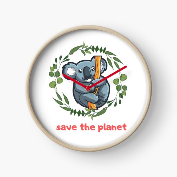 Item preview, Cute Koala: Save the Planet designed and sold by davidas777.