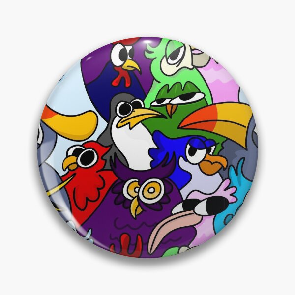 Item preview, Colorful Flock 3 designed and sold by BirdNerd324.